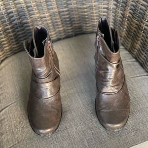 Brown ankle boots